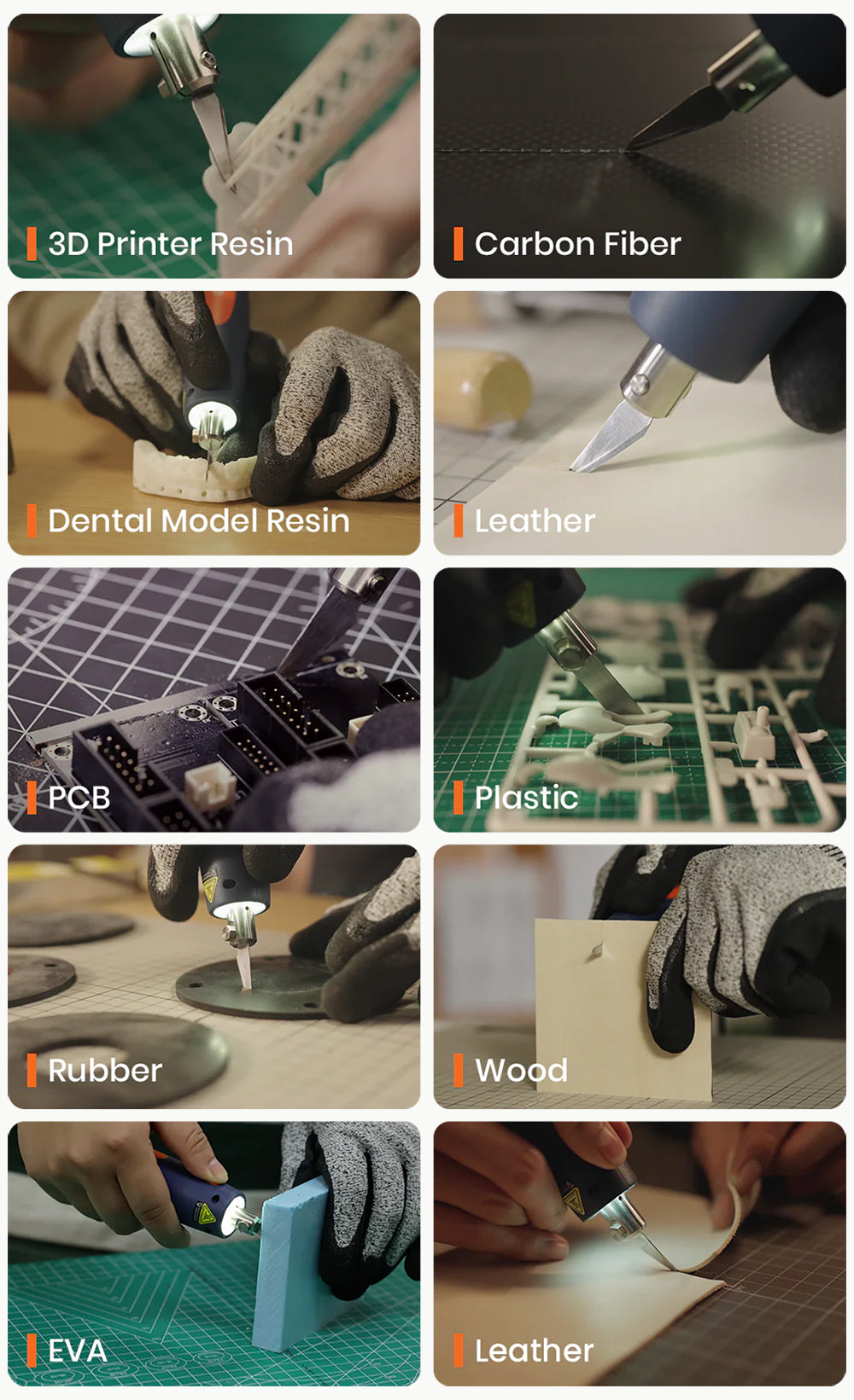 Ultrasonic Cutter for 3D Printing